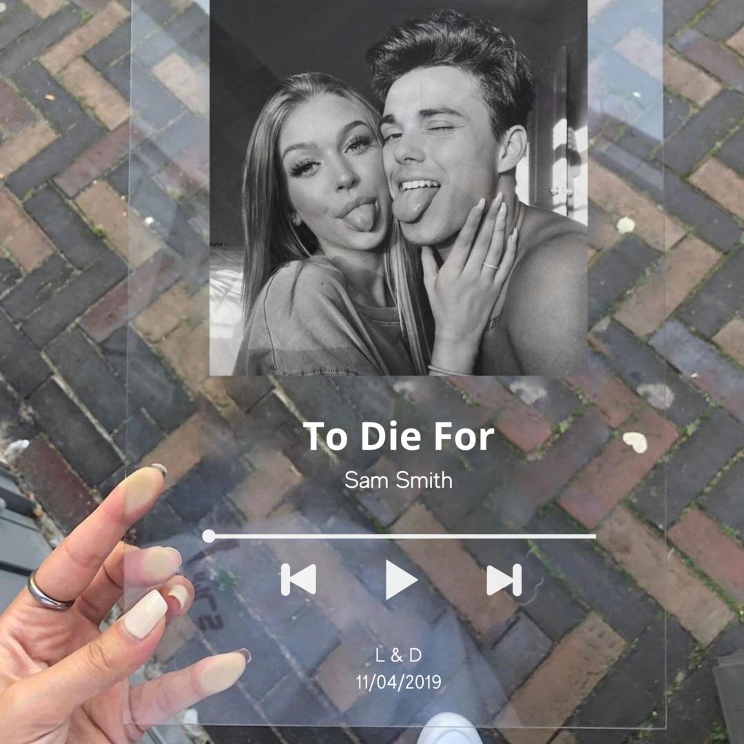 Custom Spotify Plaque